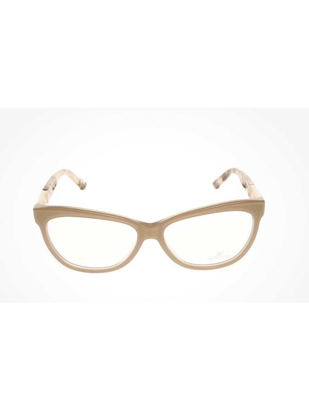Swarovski Doris SW 5091 072 Beige Plastic Eyeglasses Frame 56-14-140 Cat Eye